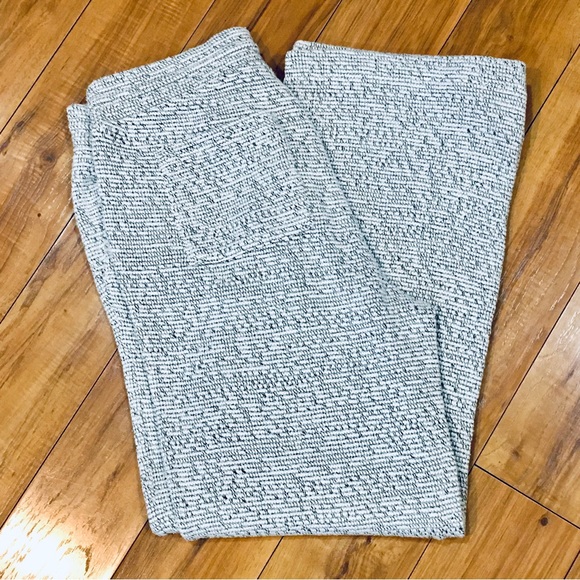 Lou & Grey athleisure lounge pants sweatpants grey gray white marled style large - Picture 2 of 16